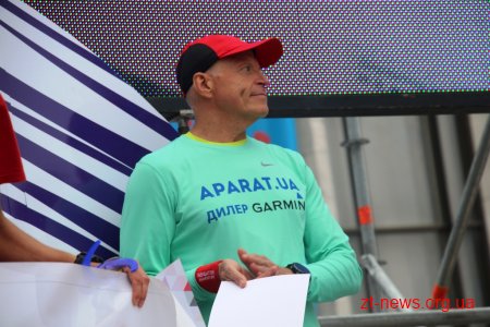 Космічний Напівмарафон пам’яті Леоніда Каденюка відбувся у Житомирі