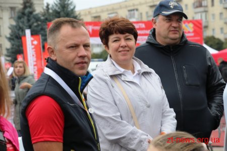 Космічний Напівмарафон пам’яті Леоніда Каденюка відбувся у Житомирі