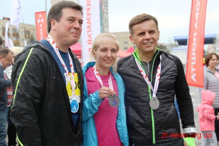 Космічний Напівмарафон пам’яті Леоніда Каденюка відбувся у Житомирі