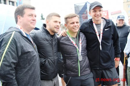 Космічний Напівмарафон пам’яті Леоніда Каденюка відбувся у Житомирі