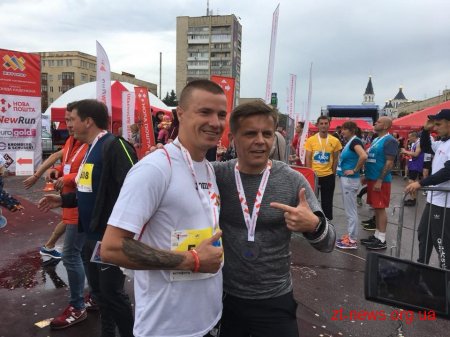 Космічний Напівмарафон пам’яті Леоніда Каденюка відбувся у Житомирі