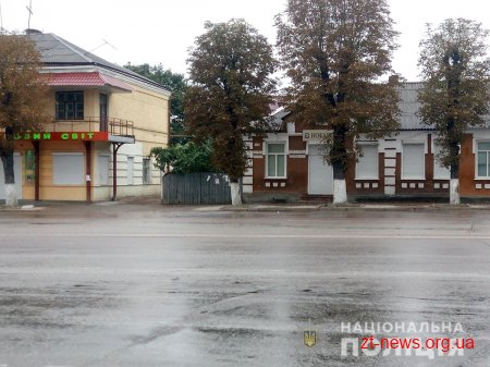 У Коростені двоє чоловіків викрадали тротуарну плитку