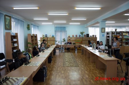 На День міста у Житомирі відбувся сеанс одночасної гри у шахи