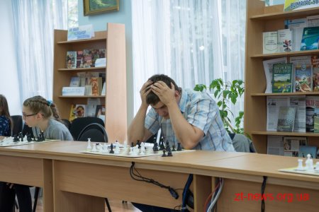 На День міста у Житомирі відбувся сеанс одночасної гри у шахи
