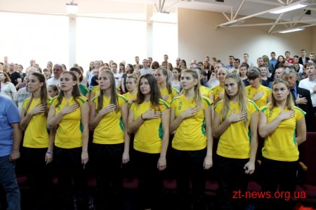 У Житомирі офіційно представили волейбольні команди Житомирщини Житичі» та «Полісся»