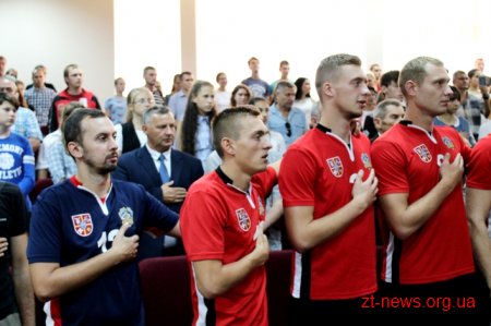 У Житомирі офіційно представили волейбольні команди Житомирщини Житичі» та «Полісся»