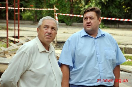 Як ведуться роботи на об’єктах ДФРР у різних районах області перевіряє голова Житомирської ОДА