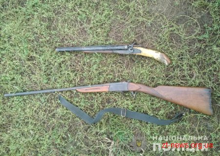 Зброю та коноплю вилучили поліцейські на дачі у бердичівлянина