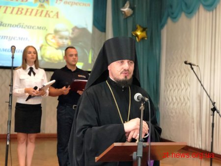 Рятувальників Житомирщини привітали із професійним святом