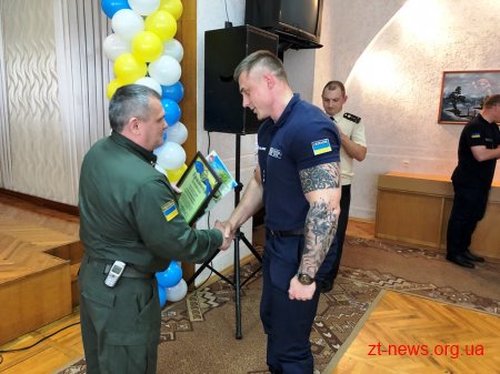 Рятувальників Житомирщини привітали із професійним святом