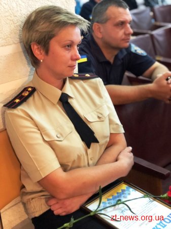 Рятувальників Житомирщини привітали із професійним святом