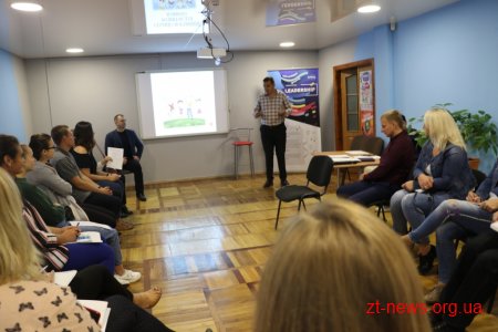 У Житомирі стартував цикл тренінгів «Сталий спортивний розвиток»