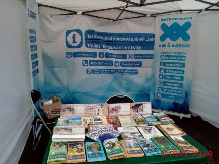 Туристичні продукти Житомирщини представили на ХІІ Міжрегіональній туристичній виставці