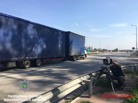 У Житомирі та області здійснюється збір аналітичних даних про порушення водіями швидкісного режиму