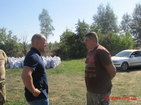 На Житомирщині демонтували незаконно встановлені бочки для випалювання вугілля