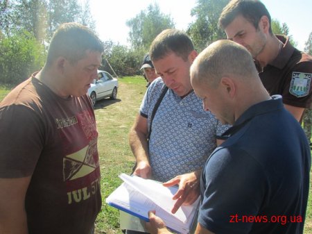 На Житомирщині демонтували незаконно встановлені бочки для випалювання вугілля