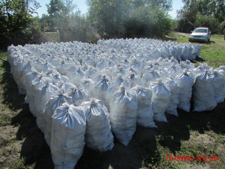 На Житомирщині демонтували незаконно встановлені бочки для випалювання вугілля