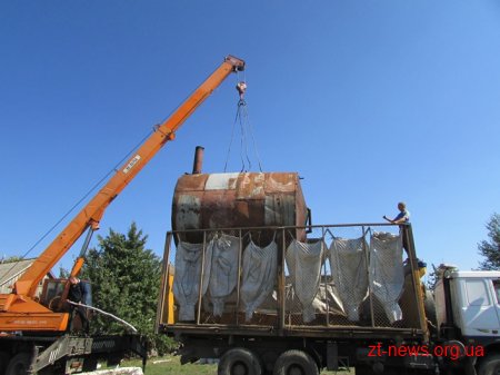 На Житомирщині демонтували незаконно встановлені бочки для випалювання вугілля