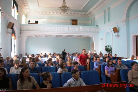 Стипендії міського голови вручили обдарованим спортсменам та студентам Житомира