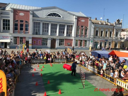 На Михайлівській 16 чотирилапих узяли участь у першій виставці безпородних собак «Мокрий ніс»