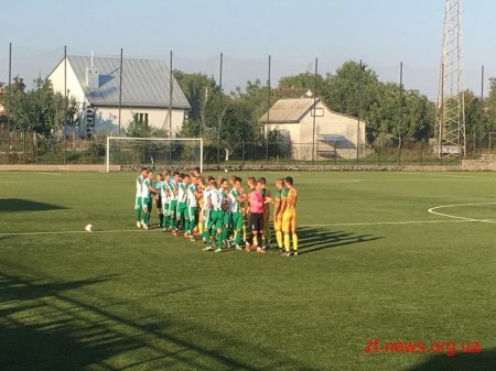 Житомирський ФК «Полісся» здобув перемогу у виїзному матчі