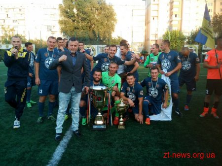 Футбольна команда «ГУНП Житомир» виборола перемогу серед 12 команд дивізіону «Північ»