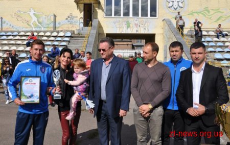 У Новогуйвинському відзначили переможця і призерів Першої ліги Чемпіонату Житомирського району