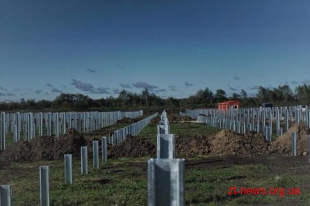 Триває будівництво сонячної станції площею 30 га у Бердичівському районі