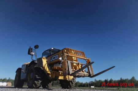 Триває будівництво сонячної станції площею 30 га у Бердичівському районі