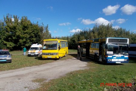 У Житомирському районі відпрацьовували дії у разі надзвичайної ситуації
