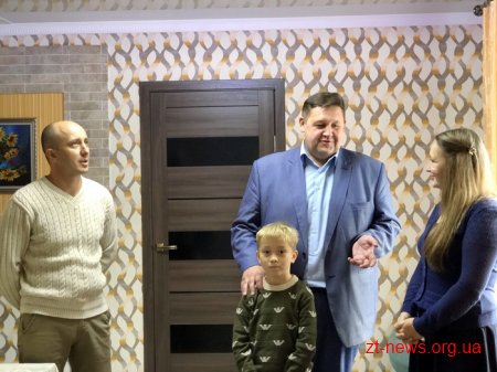 Ігор Гундич відвідав родину, яка скористалася програмою «Власний дім»