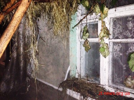 У Житомирі горів приватний будинок на двох господарів