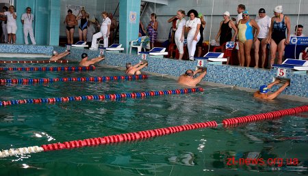 Житомир вперше приймав чемпіонат України з плавання в категорії "Мастерс"