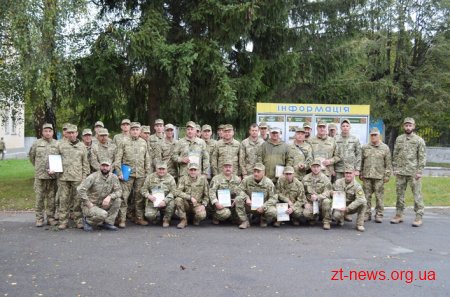 На Житомирщині завершилися навчальні збори територіальної оборони