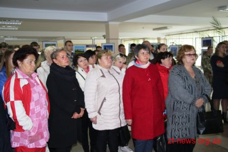 У Житомирі презентували фотовиставку «Незалежність України - понад усе»