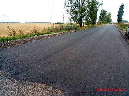 На Житомирщині триває поточний середній та капітальний ремонти доріг