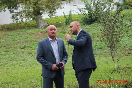 Володимир Ширма вчергове оглянув хід ремонтних робіт у обласному онкологічному диспансері