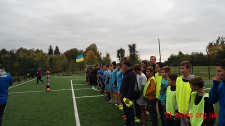Стартувала Шкільна Футбольна Ліга Житомирського району