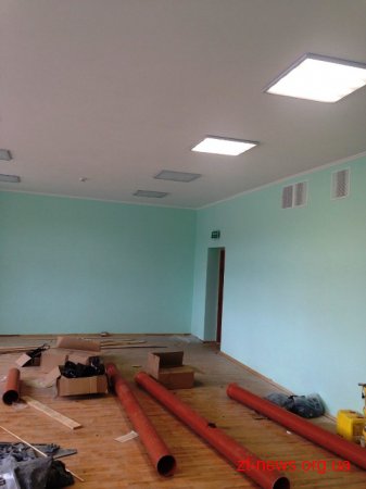 Внутрішні роботи у дитсадку с. Білка Коростенського району виконані на 95%