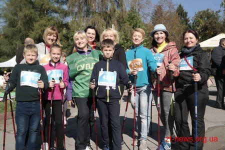 102 учасники взяли участь у змаганнях зі скандинавської ходьби