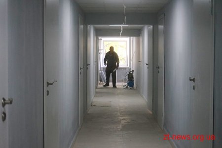 Центр реабілітації учасників АТО та інвалідів готовий на 95%