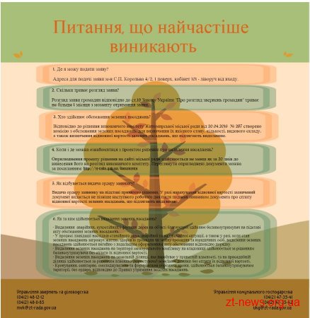 Як відбувається видалення зелених насаджень?