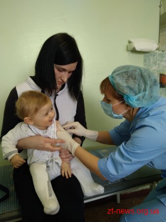 Область забезпечена вакцинами для профілактики кору, поліомієліту, дифтерії, гепатиту В