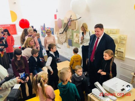 Житомир став 4 містом в Україні, в якому з’явився сучасний інтерактивний простір для дітей та молоді