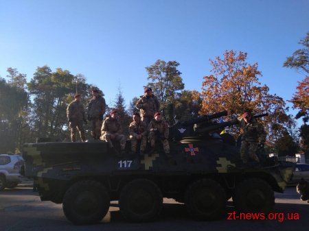 Напередодні Дня захисника України у Житомирі вшанували загиблих воїнів