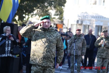 Як у Житомирі розпочали відзначати День захисника України