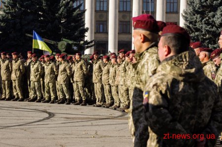 Як у Житомирі розпочали відзначати День захисника України