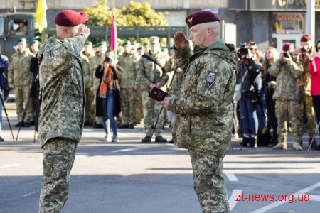 Як у Житомирі розпочали відзначати День захисника України