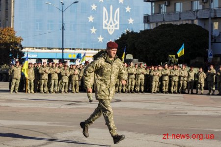 Як у Житомирі розпочали відзначати День захисника України