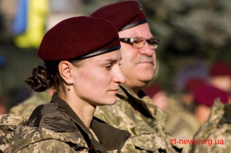 Як у Житомирі розпочали відзначати День захисника України
